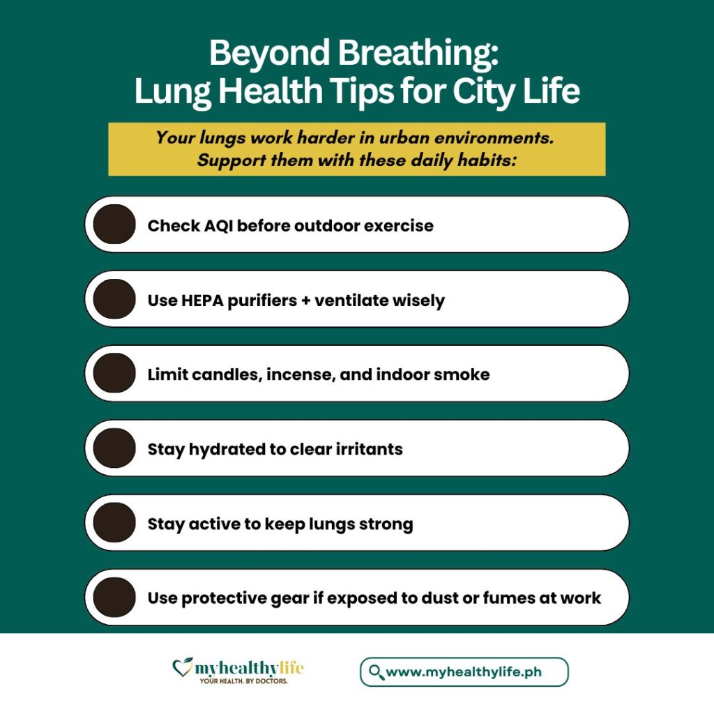 Beyond Breathing: Lung Health Tips for City Life