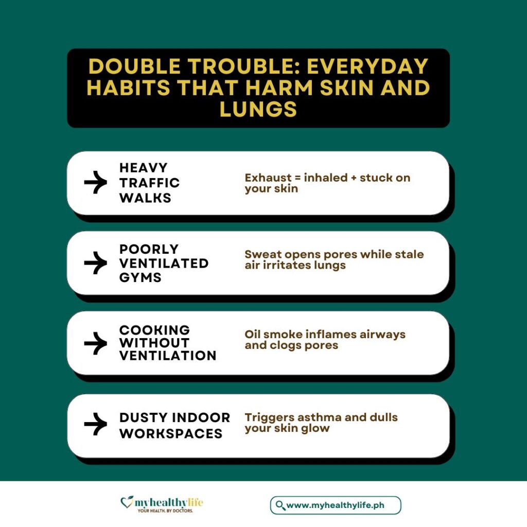 Double Trouble: Everyday Habits That Harm Skin and Lungs