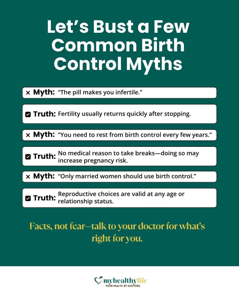 Let’s Bust a Few Common Birth Control Myths