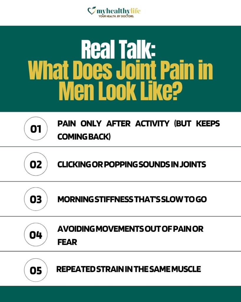 Real Talk: What Does Joint Pain in Men Look Like?