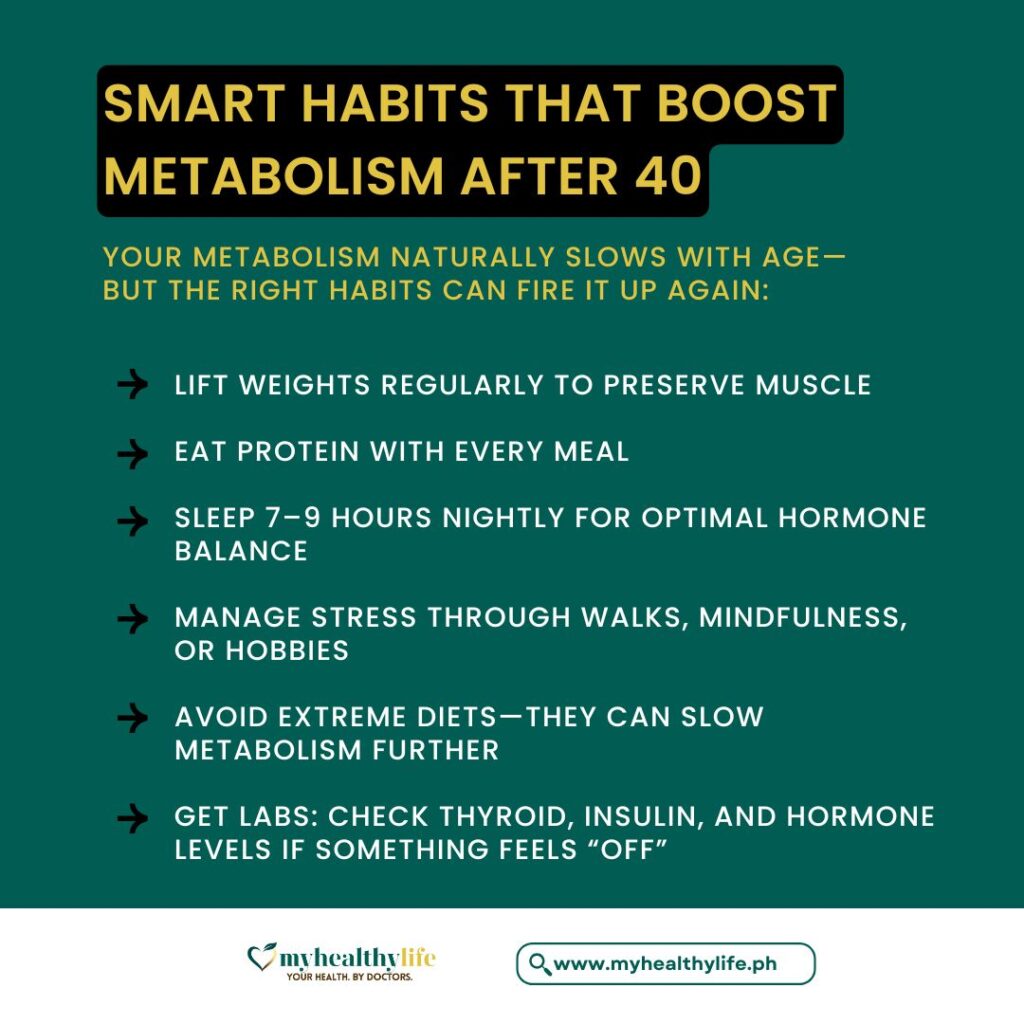 Smart Habits That Boost Metabolism After 40