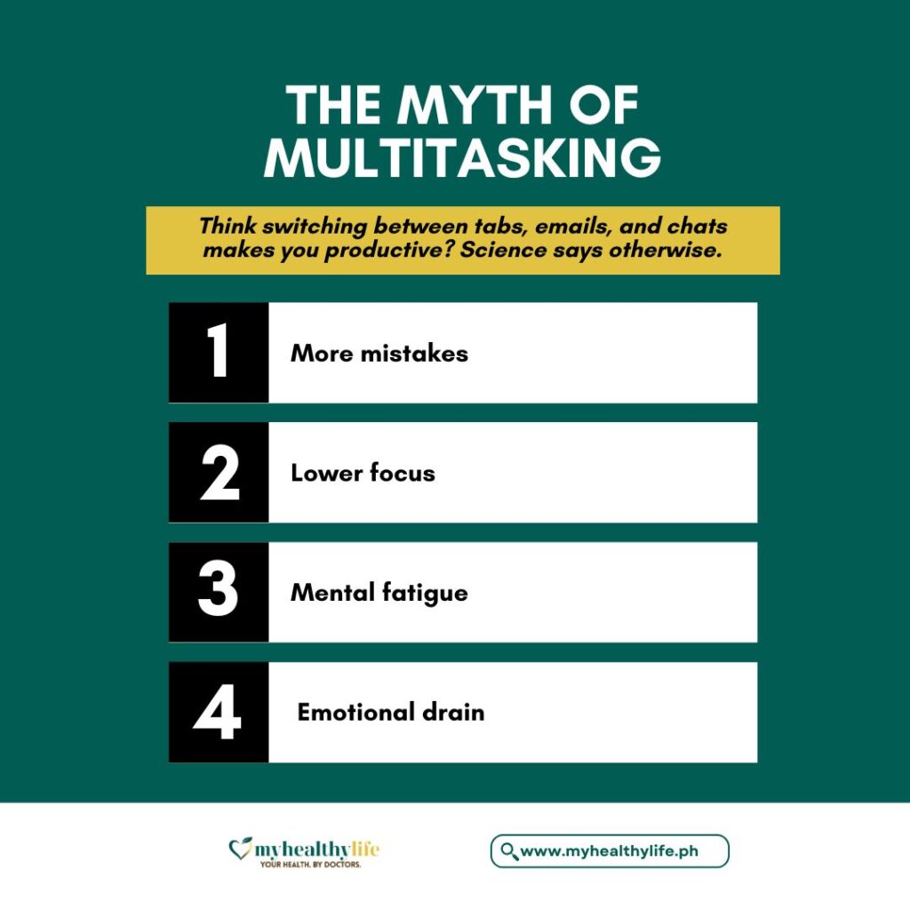 The Myth of Multitasking